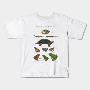 Amphibians and Reptiles Kids T-Shirt